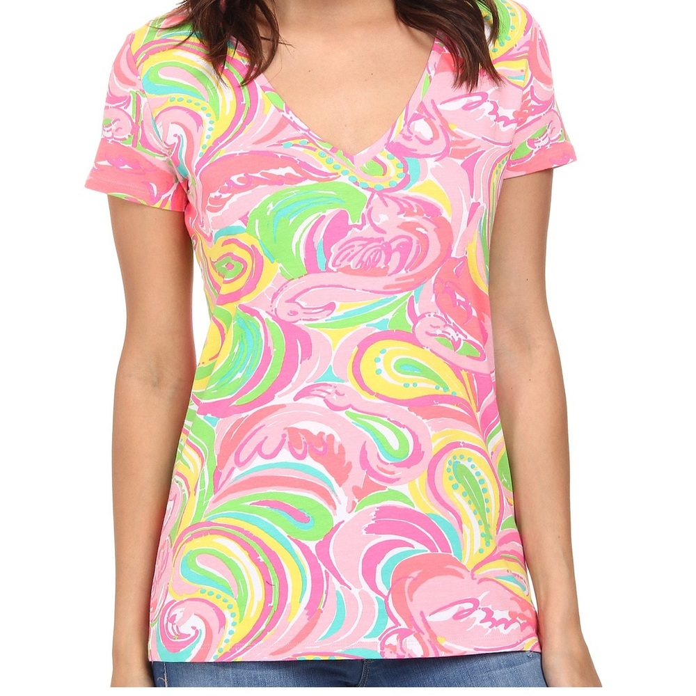 Lilly Pulitzer Michele V-neck Top